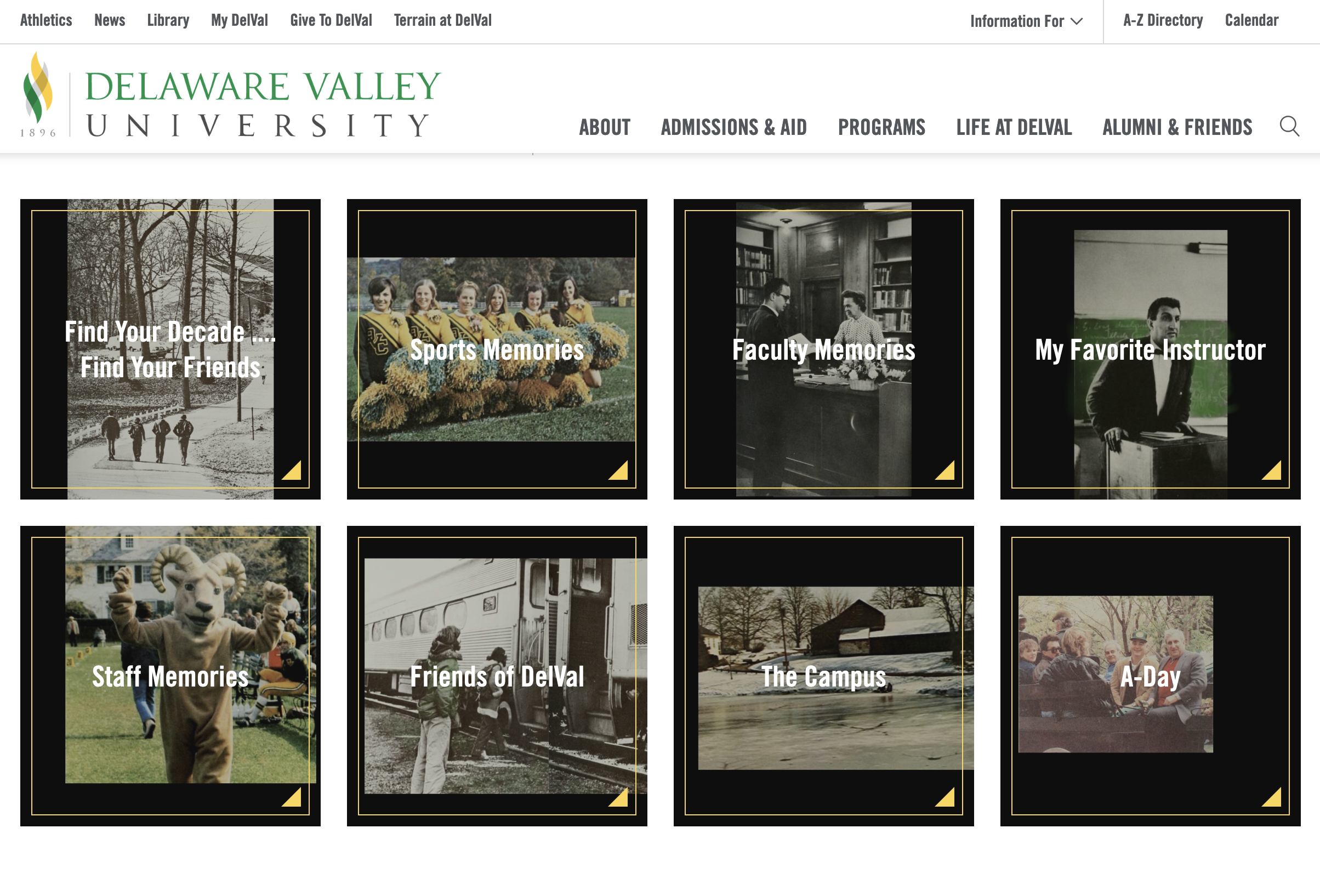 Delaware Valley Website Redesign